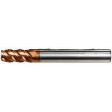 【TS50-TCRHE4050-R0.4】TRUSCO エンドミル 超硬ハイヘリカルラジアスエンドミル(4枚刃)Φ5XR0.4