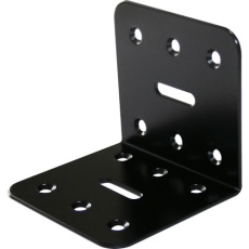 【24S-877BK】TRUSCO 2x4サポート 黒粉体塗装 L字金具