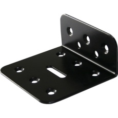 【24S-837BK】TRUSCO 2x4サポート 黒粉体塗装 L字金具