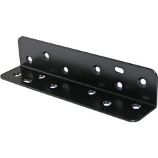 【24S-233BK】TRUSCO 2x4サポート 黒粉体塗装 L型アングル