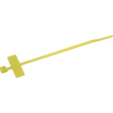 【TRMCU-100-Y】TRUSCO マーキングタイ 長さ100mm (100本入)