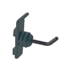 【TUR-FJTS-BK】TRUSCO パネリーナ用樹脂フック 縦型ショート 黒