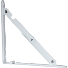 【LTO-300-W】TRUSCO 折り畳み棚受 300mm 白色