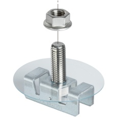 【SD-FS30-M10】NEGUROSU 軽量床板材用支持金具 10個入