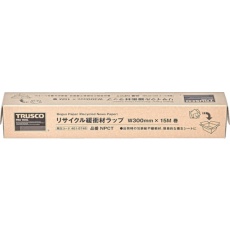 【NPCT】TRUSCO リサイクル紙ラップ(再生新聞紙) W300x15m