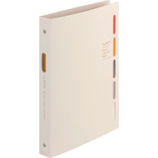 【F311-14】maruman B5 バインダー クラルテ アイボリー