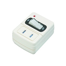 【Y02FSK110WH】YAZAWA 雷サージ付省エネタップ1個口白