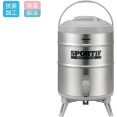 【INS-100K】ピーコック魔法瓶 ステンレスキーパー広口タイプ 9.5L シルバー