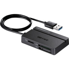 【BSCR100U3BK】BUFFALO USB3.0 マルチカードリーダー スタンダード