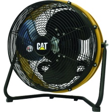 【HV-14S360】CAT 工場扇 35cm(壁・床タイプ)羽根軸180°半転機能付 イエロー
