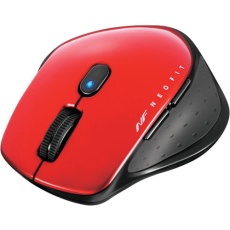 【BSMBW510SRD】BUFFALO 無線 BlueLED 5ボタン NEOFITマウス Sサイズ レッド