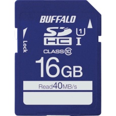【RSDC-016GU1S】BUFFALO UHS-I Class1 SDHCカード 16GB