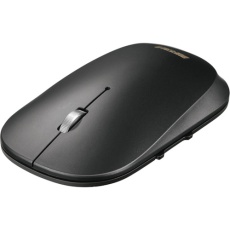 【BSMBB530NBK】BUFFALO 薄型 5ボタン Bluetooth BlueLEDマウス ノーマル ブラック