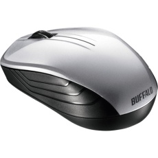 【BSMBW107SV】BUFFALO 無線 BlueLED 3ボタン スタンダードマウス シルバー