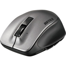 【BSMLW500MBK】BUFFALO 無線 レーザー プレミアムフィットマウス Mサイズ ブラック
