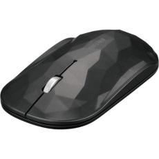 【BSMBW330GBK】BUFFALO 薄型 3ボタン 無線 BlueLEDマウス ジオメトリー ブラック