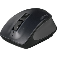 【BSMBW500MBK】BUFFALO 無線 BlueLED プレミアムフィットマウス Mサイズ ブラック