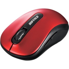 【BSMBW310RD】BUFFALO 無線 5ボタン BlueLEDマウス レッド