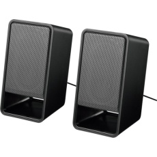 【BSSP300UBK】BUFFALO PC用スピーカー USB電源ヘッドホン出力対応 ブラック