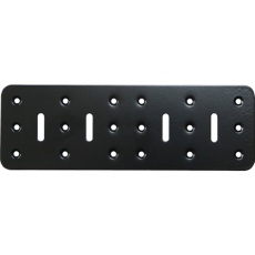 【24S-82BK】TRUSCO 2x4サポート 黒粉体塗装 帯金物