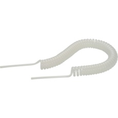 【UL06-2-B】PISCO ポリウレタンコイリングチューブ チューブ外径6mm 全長2m ブラック