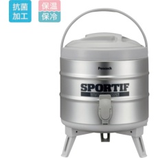 【INS-60K】ピーコック魔法瓶 ステンレスキーパー広口タイプ 6.1L シルバー