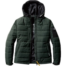 【5030-61-XL】防寒フーディジャケット アーミカーキ