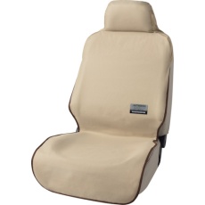【43611088】BonForm カーシートカバー ファインテックス フロント (枕カバー付き) 1枚 ベージュ