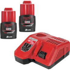 【M12-18 NRG-302 JP】milwaukee M12 (2) 3.0Ah FCスタートキット