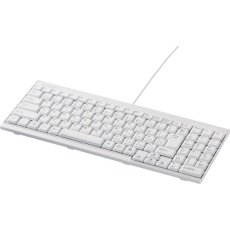 【BSKBU14WH】BUFFALO USB接続 有線スリムキーボード ホワイト