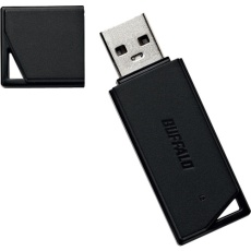 【RUF2-KR64GA-BK】BUFFALO USB2.0 どっちもUSBメモリー 64GB ブラック