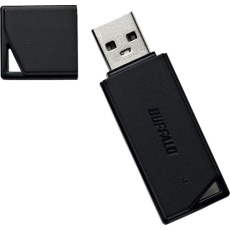 【RUF2-KR16GA-BK】BUFFALO USB2.0 どっちもUSBメモリー 16GB ブラック