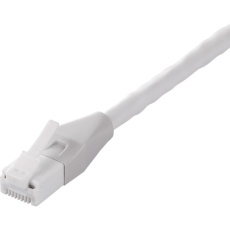 【BSLS6ANU50WH】BUFFALO Cat6A ツメの折れないLANケーブル 標準 ストレート 5m ホワイト