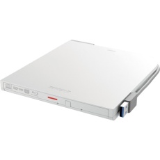 【DVSM-PTV8U3-WHB】BUFFALO USB3.2(Gen1)対応 ポータブルDVDドライブ 書込ソフト添付 ホワイト
