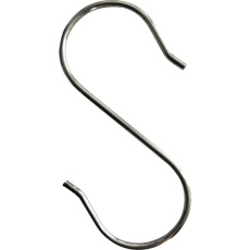 【TSFS90BOX】TRUSCO まとめ買い Sフック スリムタイプ90mm(10個入り) 100セット