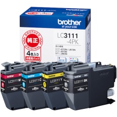 【LC3111-4PK】brother インクカートリッジ 4色パック