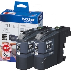 【LC111BK-2PK】brother インクカートリッジ ブラック×2個パック