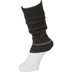 【533-992B-99-90】okamoto 靴下サプリまるでこたつレッグウォーマーフリー ブラック