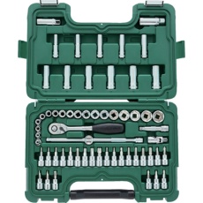 【9004】SATA 3/8”DRソケットレンチセット(6角タイプ)