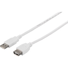 【BSUAA230WH】BUFFALO USB2.0延長ケーブル(A to A) 3m ホワイト