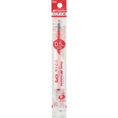 【XKF5-B】PENTEL パック ハイブリッド リフィル 赤