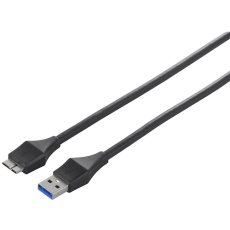 【BSUAMBU330BK】BUFFALO ユニバーサルコネクター USB3.0 A to microB ケーブル 3.0m ブラック