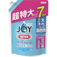 【402342】ジョイ W除菌 食器用洗剤 ファブリーズW消臭 フレッシュクリーン 詰め替え 超特大 910ml