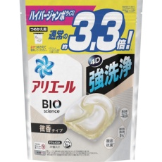 【62369】アリエール ジェルボール4D 微香 詰め替え ハイパージャンボ 39個