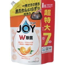 【402339】ジョイ W除菌 食器用洗剤 オレンジ 詰め替え 超特大 910ml