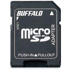 【BSCRMSDA】BUFFALO microSDカード→SDカード変換アダプター