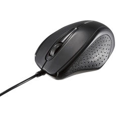 【BSMRU21BKZ】BUFFALO 有線IR LEDマウス 3ボタンタイプ 簡易パッケージモデル ブラック