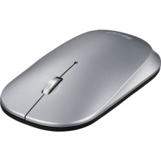 【BSMBB330NSV】BUFFALO 薄型 3ボタン Bluetooth BlueLEDマウス ノーマル シルバー