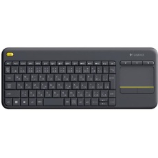 【K400PBK】Logicool ワイヤレス タッチキーボード k400 Plus ブラック