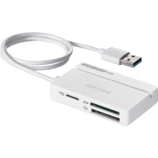 【BSCR100U3WH】BUFFALO USB3.0 マルチカードリーダー スタンダード ホワイト